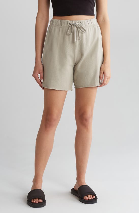 Shop James Perse French Terry Shorts In String