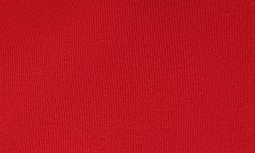 Shop 525 Eva Rib Cardigan In Cherry Red