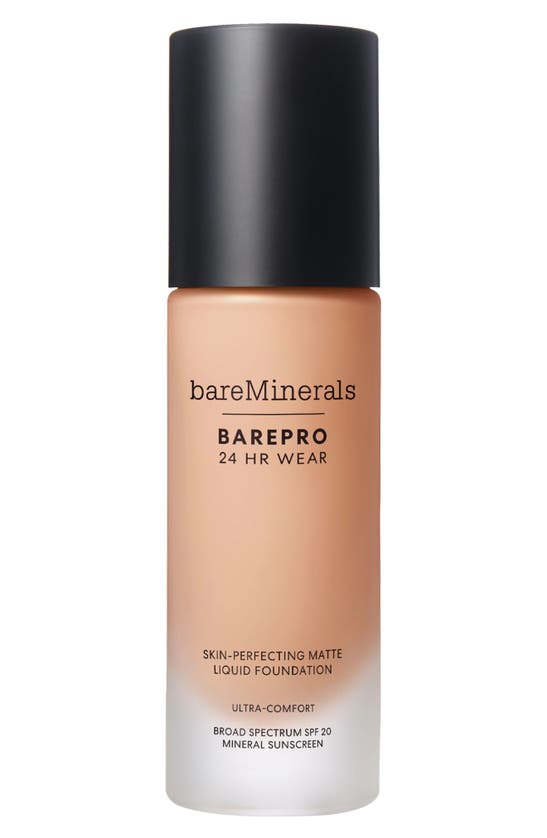 Shop Bareminerals Barepro 24hr Wear Skin-perfecting Matte Liquid Foundation Mineral Spf 20 Pa++ In Medium 30 Cool