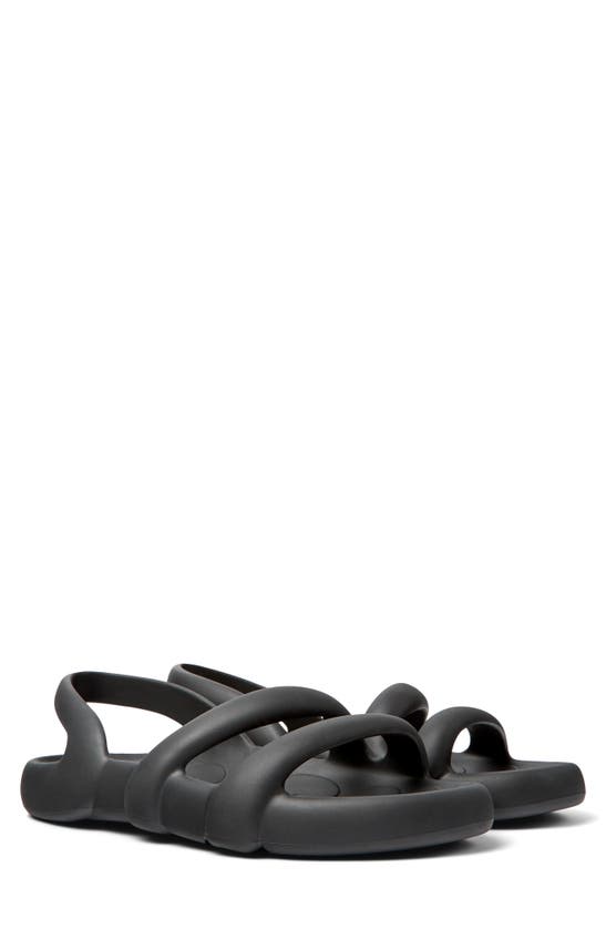 Camper Kobarah Flat Open-toe Sandals In Black