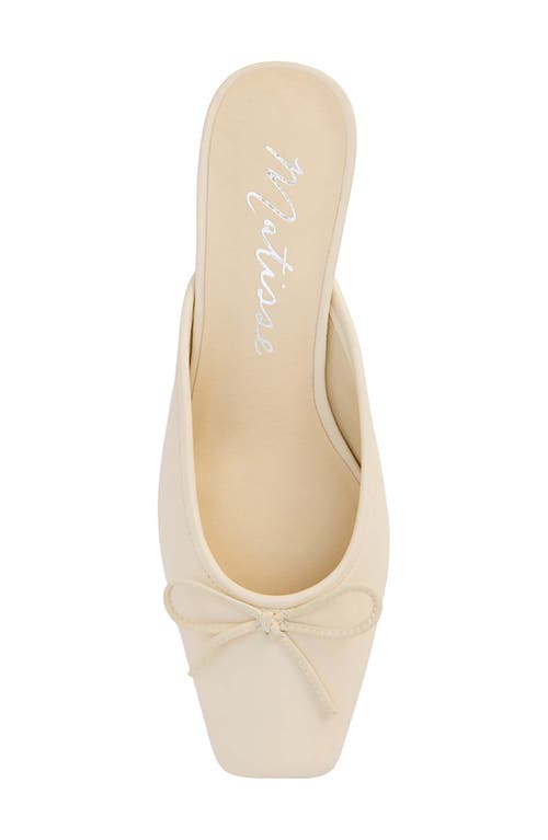 Matisse Basilio Mule In Ivory