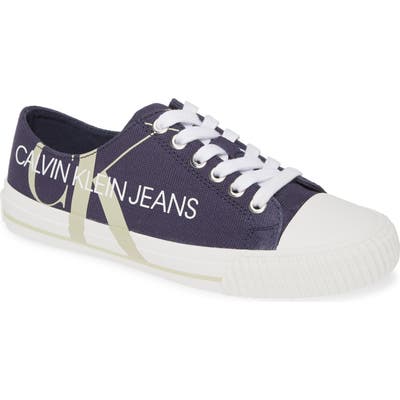 Calvin Klein Jeans Demianne Logo Sneaker, Blue