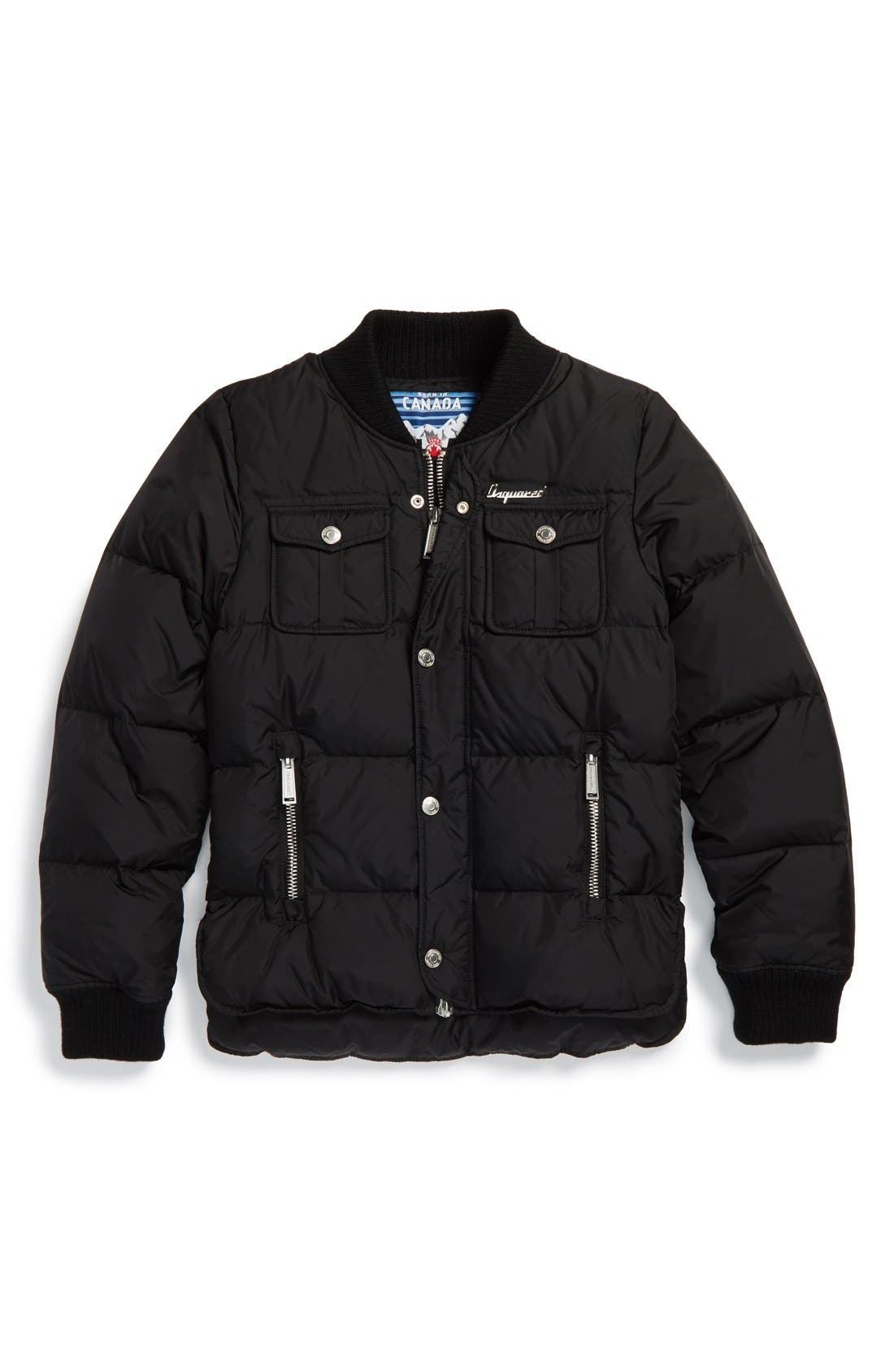 Dsquared2 Water Resistant Down Jacket (Little Boys & Big Boys) Nordstrom