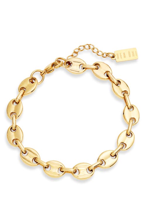 BEN ONI Kiara Mariner Link Bracelet in Gold