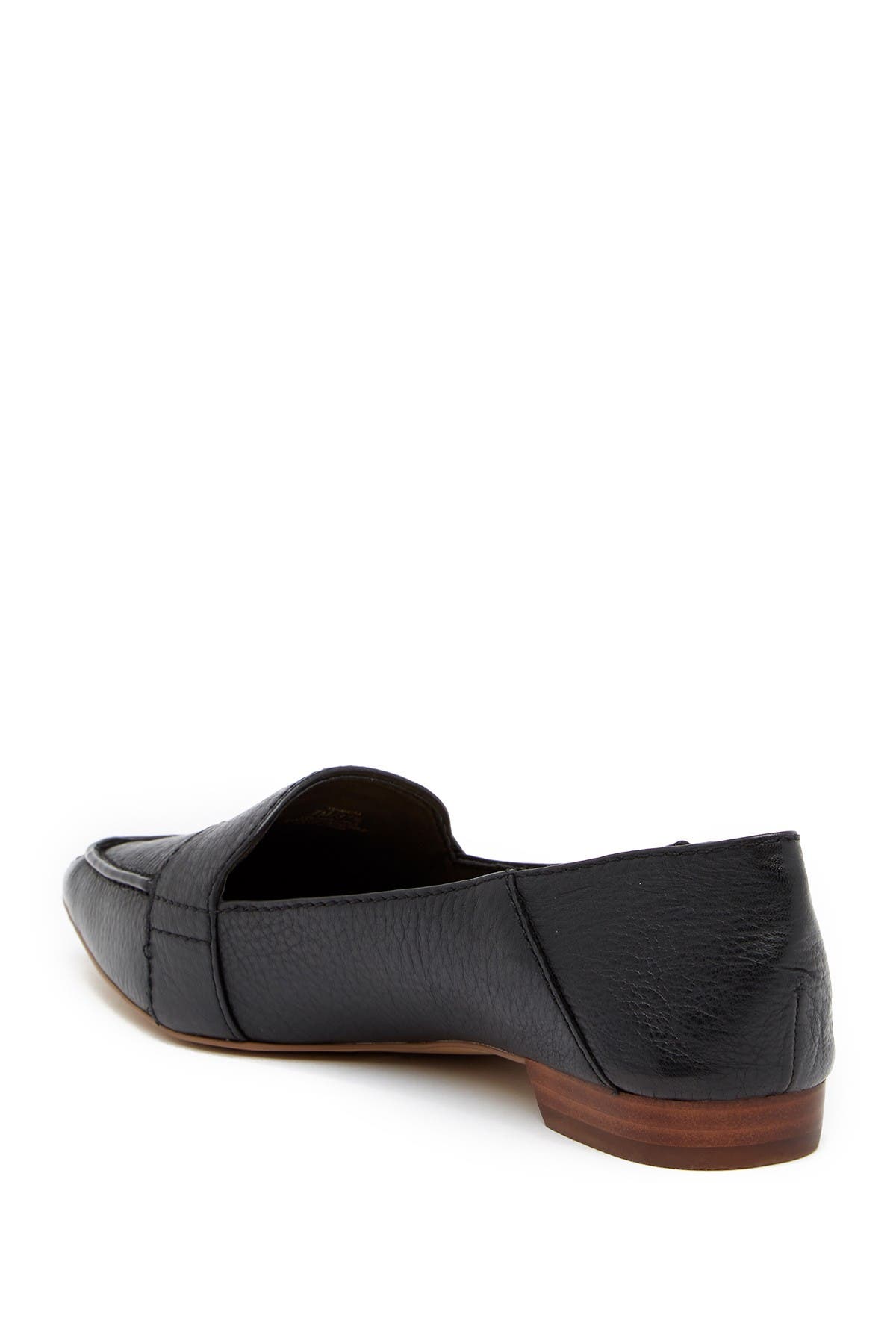 vince camuto maita pointed toe leather loafer