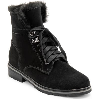 Blondo Vedette Waterproof Lace-Up Boot- Black