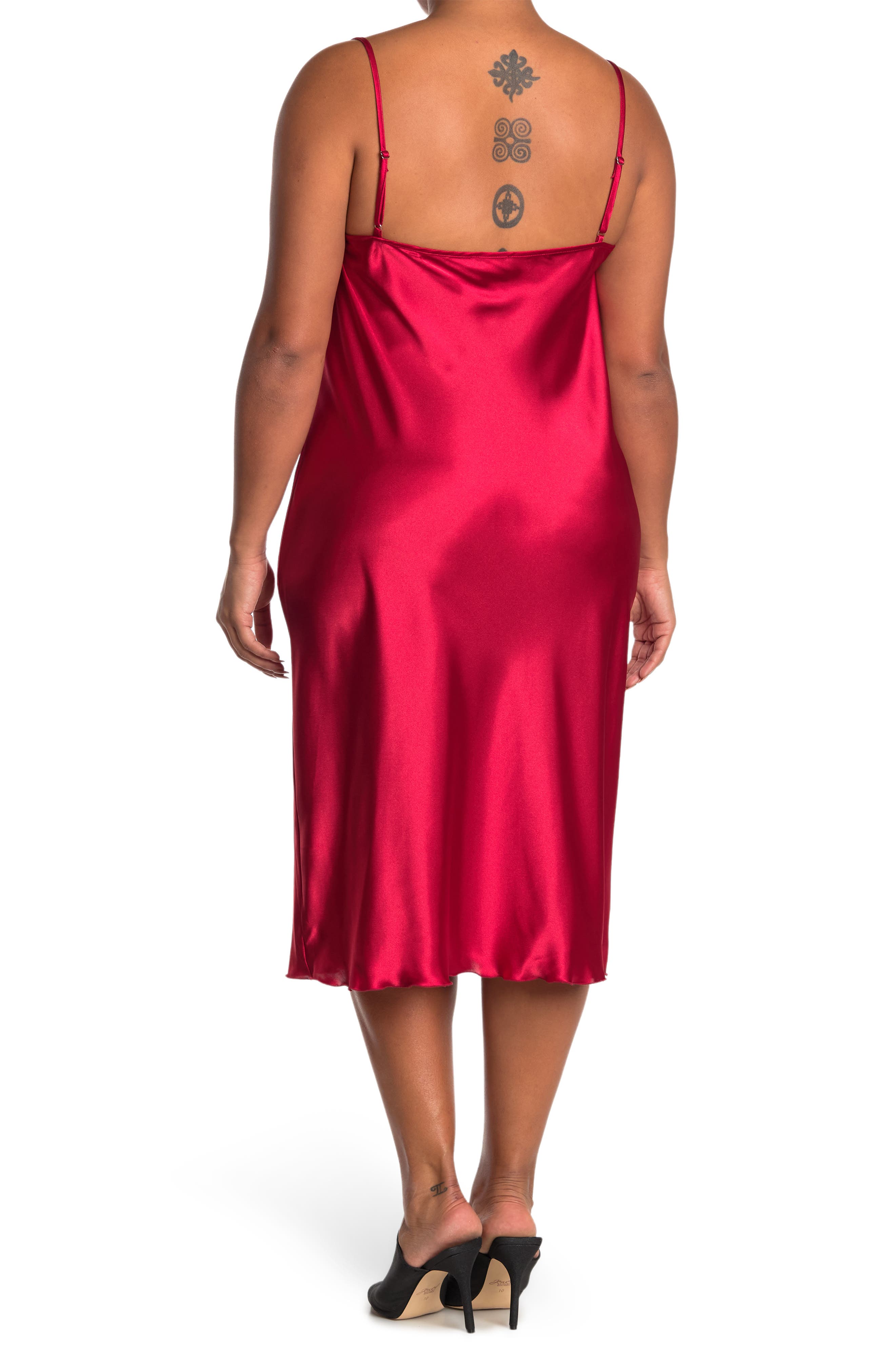 bebe satin dress