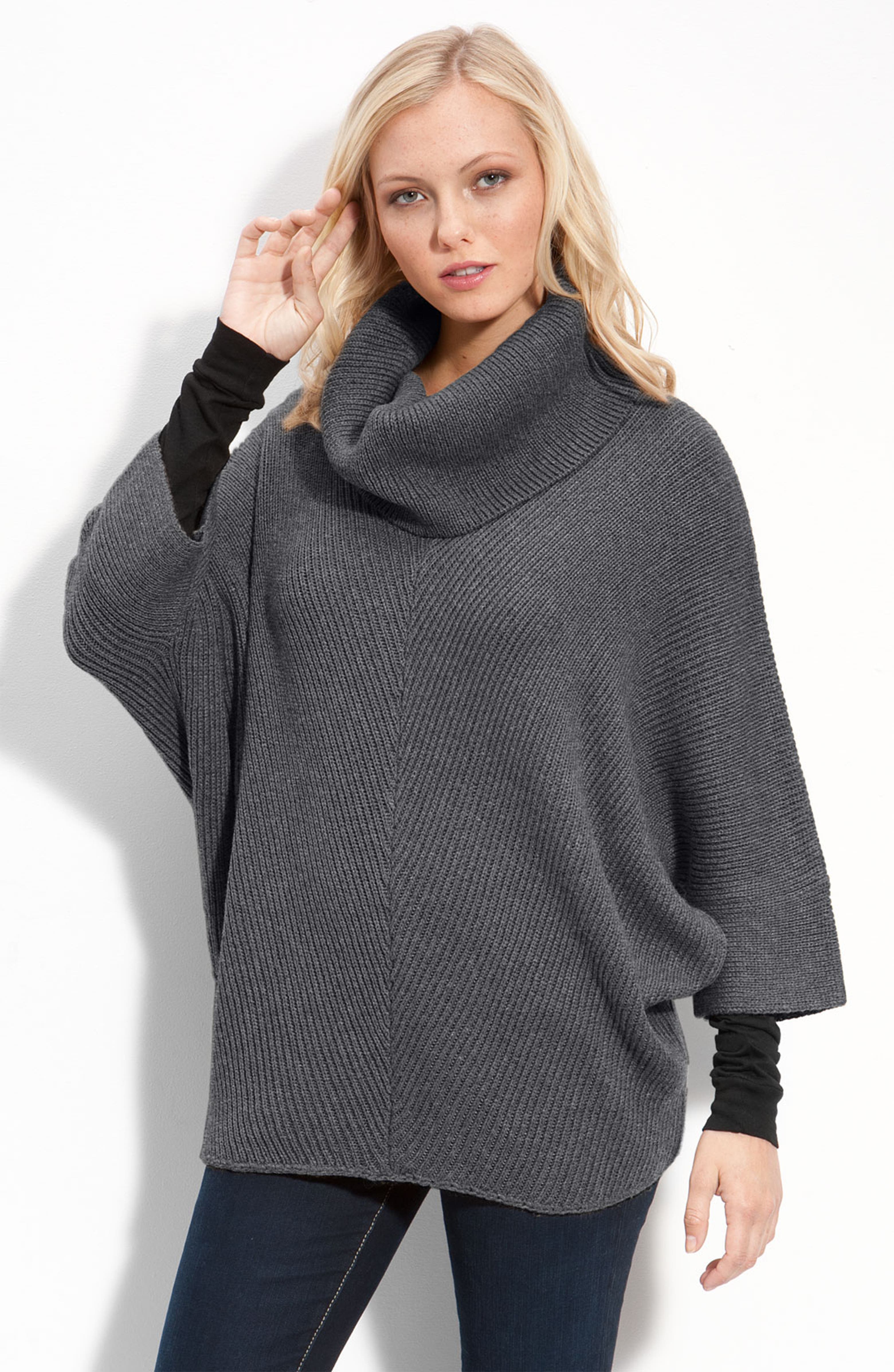 Caslon® Cowl Neck Tunic Sweater | Nordstrom