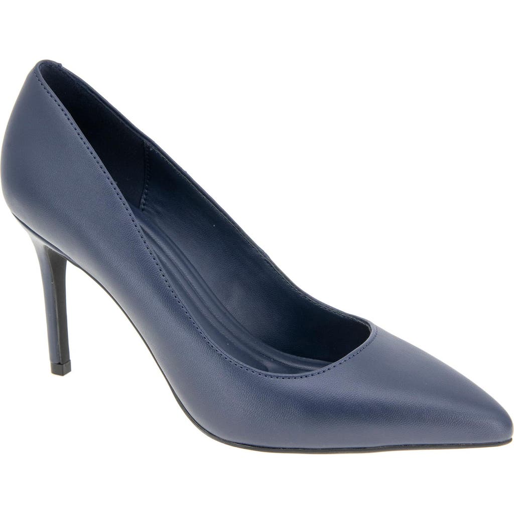 bcbg Bissha Pointed Toe Pump in Navy