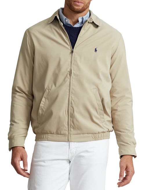 Polo Ralph Lauren Mens Lightweight Windbreaker Regular Big Tall In Sand