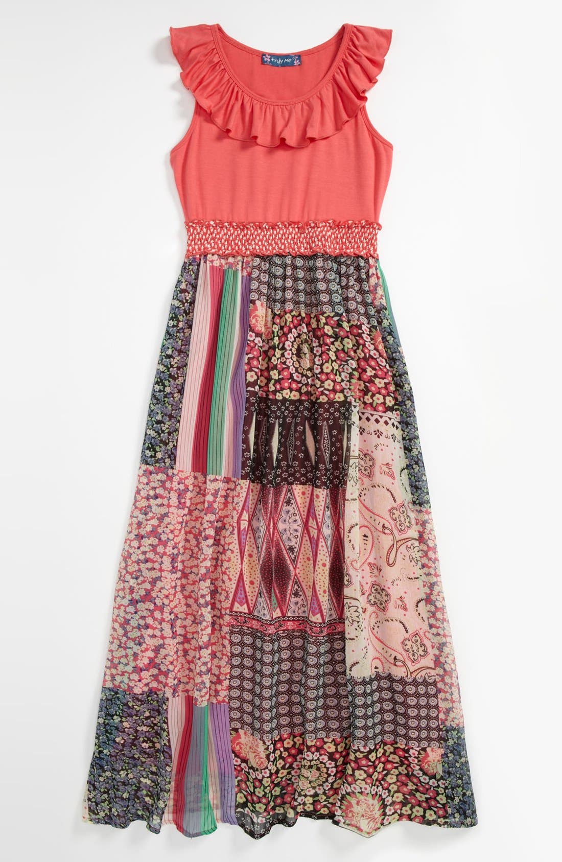 Truly Me Maxi Dress (Little Girls & Big Girls) Nordstrom