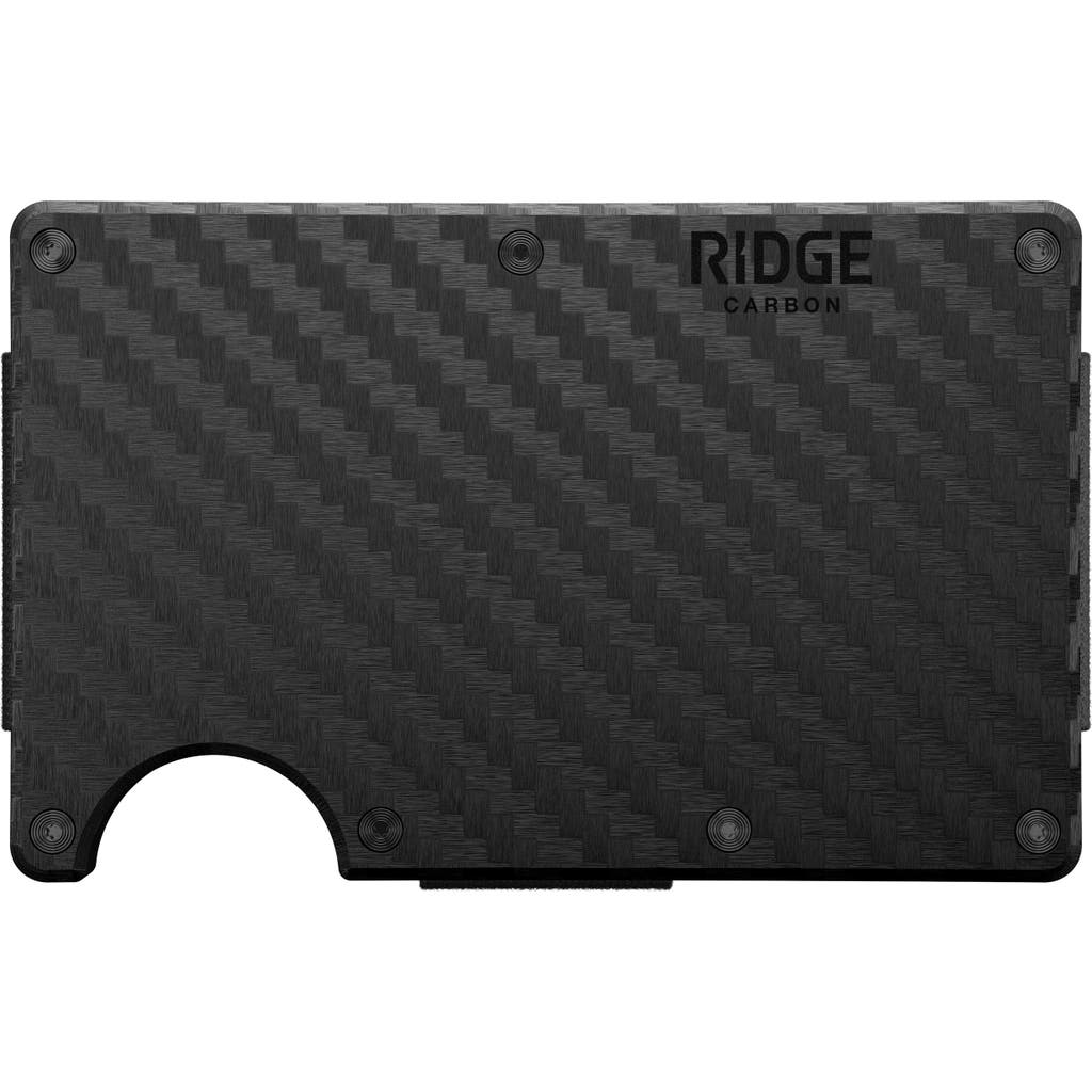 The Ridge Ridge Wallet In Carbon Fiber 3k