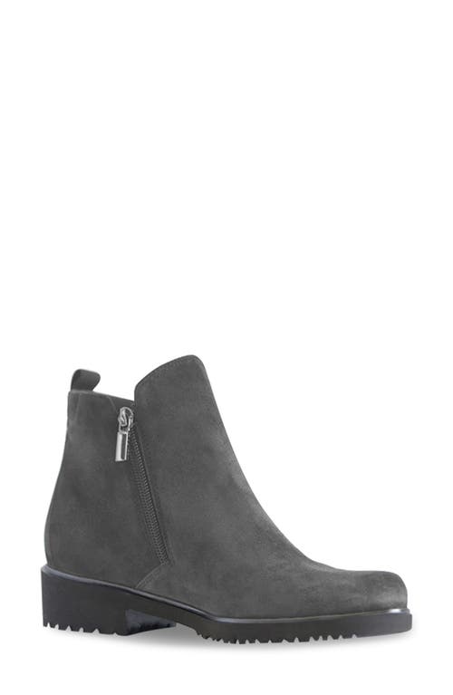 Munro Rourke Water Resistant Bootie Charcoal Suede at Nordstrom,