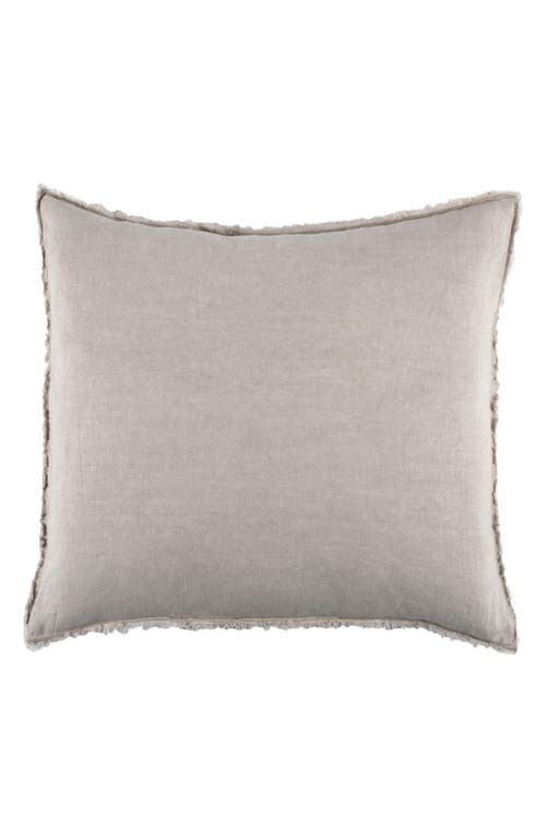 Pom Pom at Home 'Blair' Linen Euro Pillow Sham in Taupe at Nordstrom
