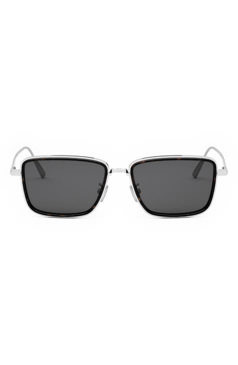 'DiorBlackSuit S9U 53mm Rectangular Sunglasses