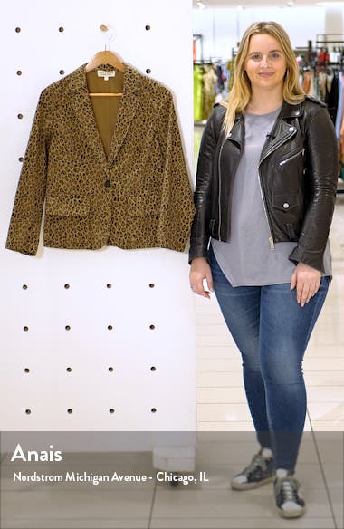 nili lotan addison denim blazer