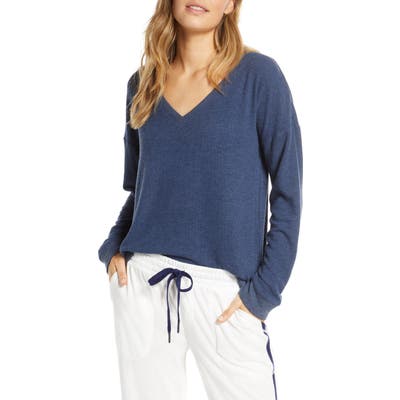 Pj Salvage Dream Mix Lounge Sweater, Blue