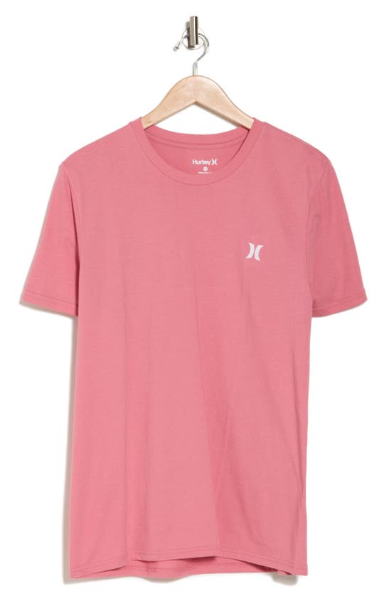 Shop Hurley Logo Graphic T-shirt In Pink