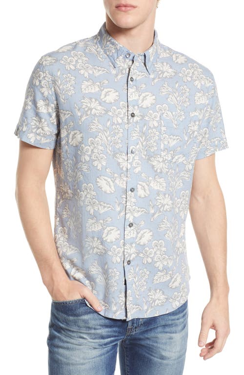 Rails Relaxed Fit Floral Print Short Sleeve Button-Up Shirt in Rustic Flower