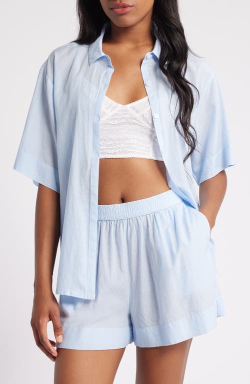 Shop Open Edit Vacation Short Pajamas In Blue Windsurfer