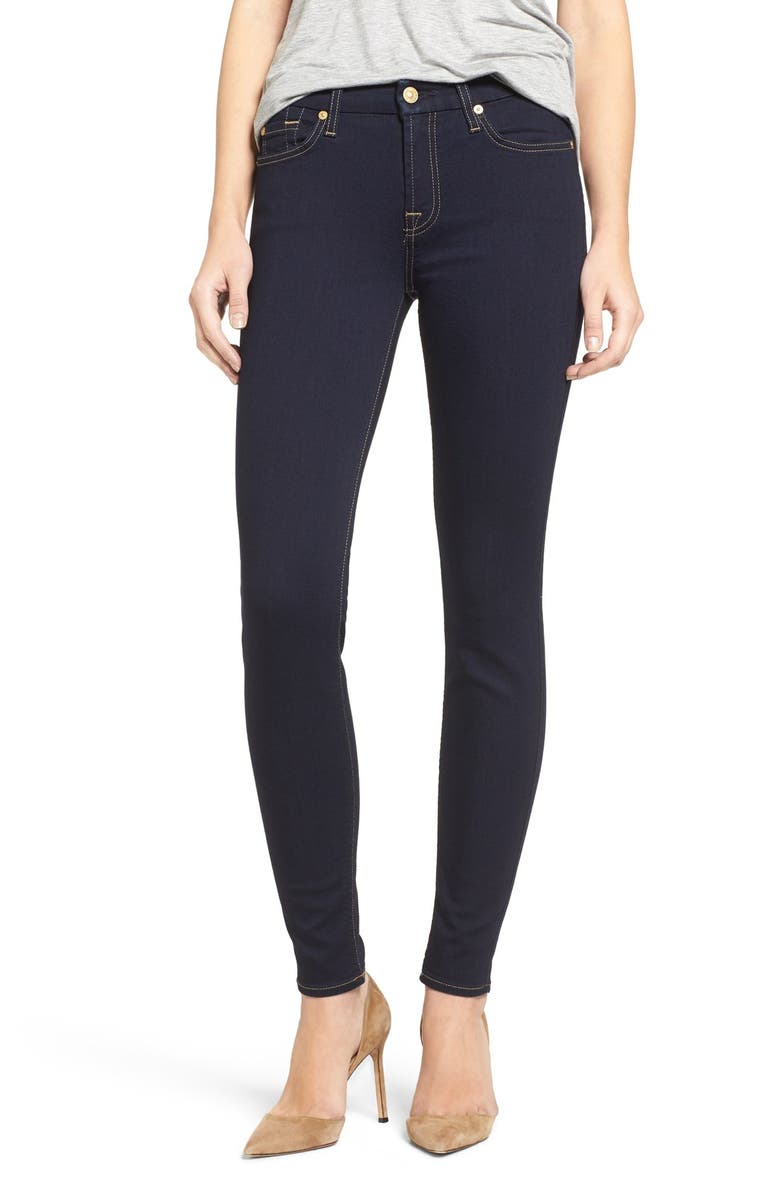 7 For All Mankind® 'b(air)' Skinny Jeans (Rinsed Indigo) | Nordstrom