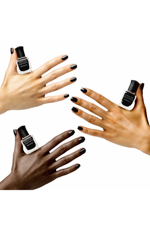 Shop Deborah Lippmann Gel Lab Pro Nail Color In Fade To Black/crème