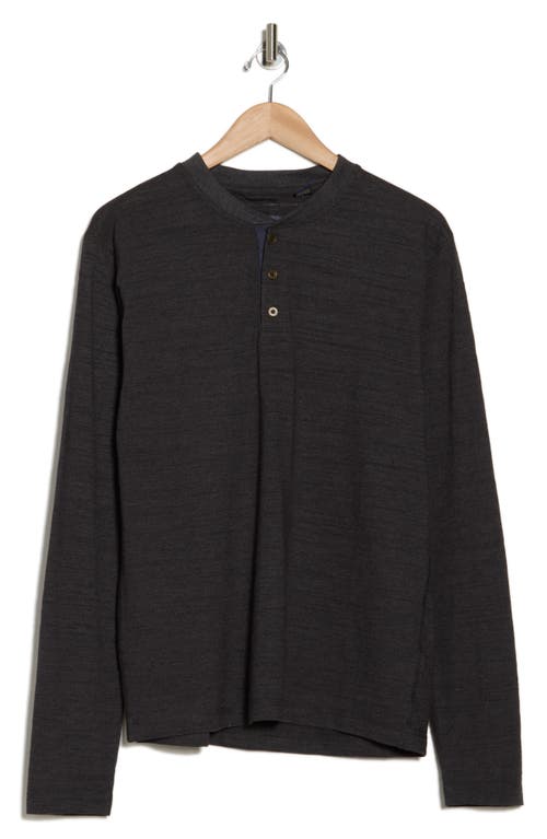 VINTAGE 1946 VINTAGE 1946 SLUB JERSEY KNIT LONG SLEEVE HENLEY 