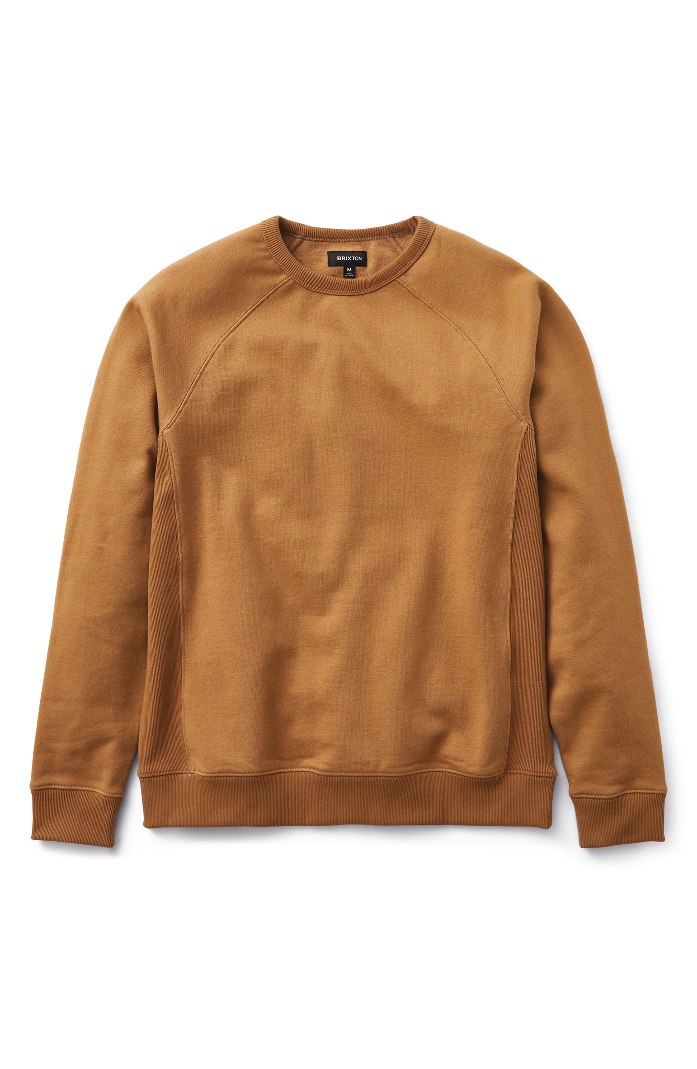 Brown Crewneck Sweatshirts for Men 