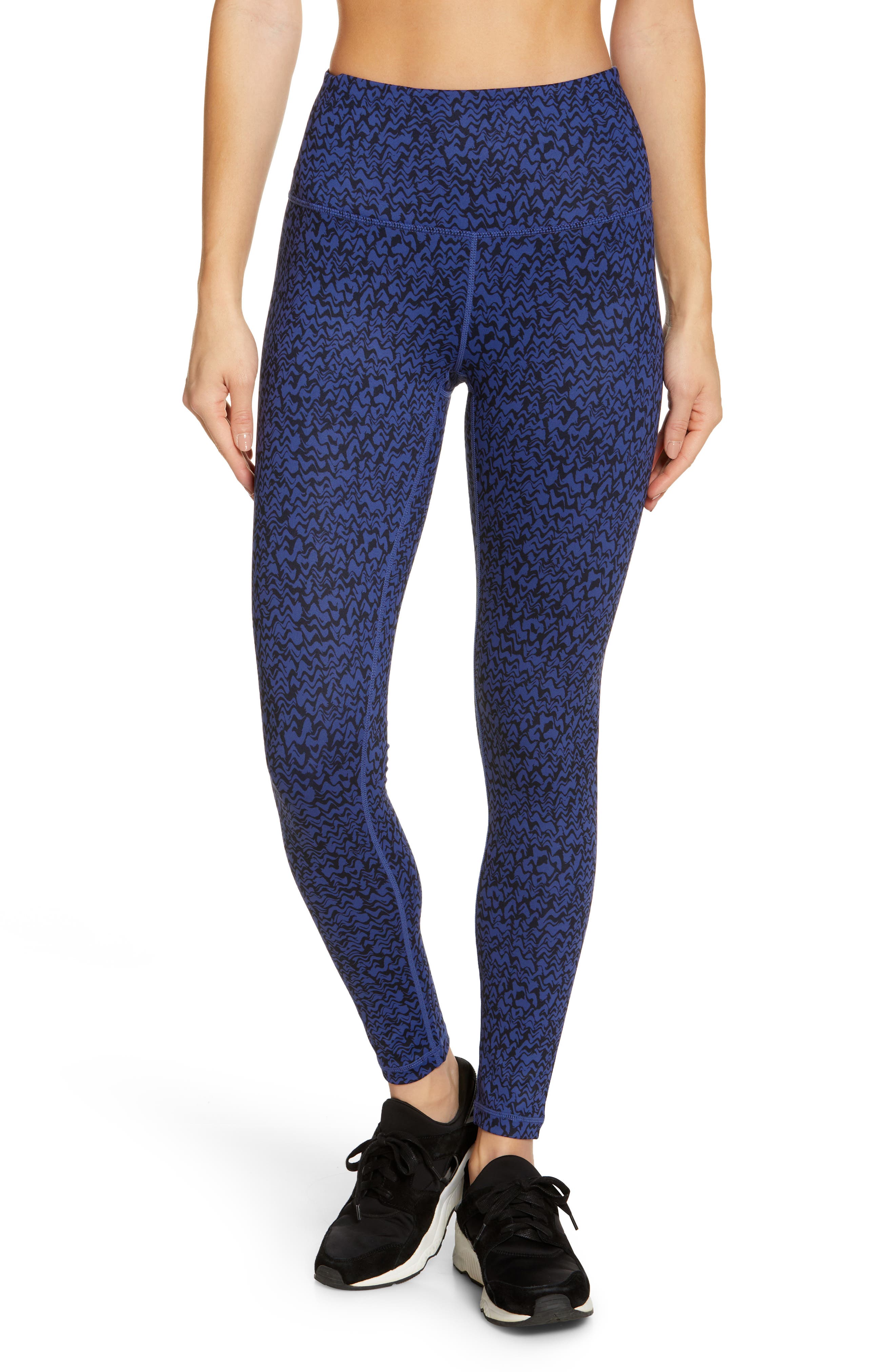 zella navy leggings