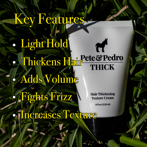 Pete & Pedro Thick Hair Thickening & Light-hold Styling Cream