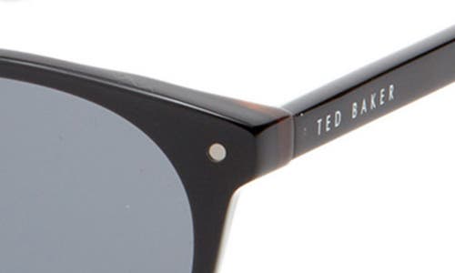 Ted Baker London 51mm Round Sunglasses In Black