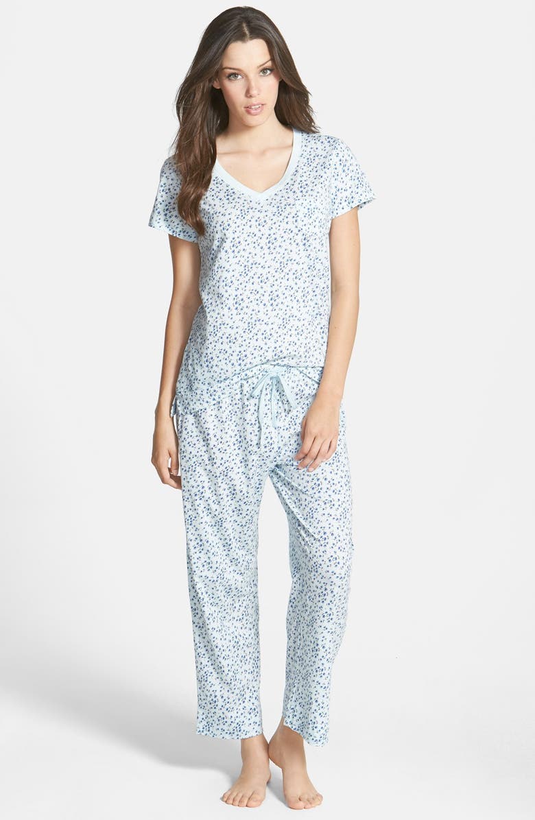 Carole Hochman Designs 'Sleep Tight Geo' Capri Pajamas | Nordstrom