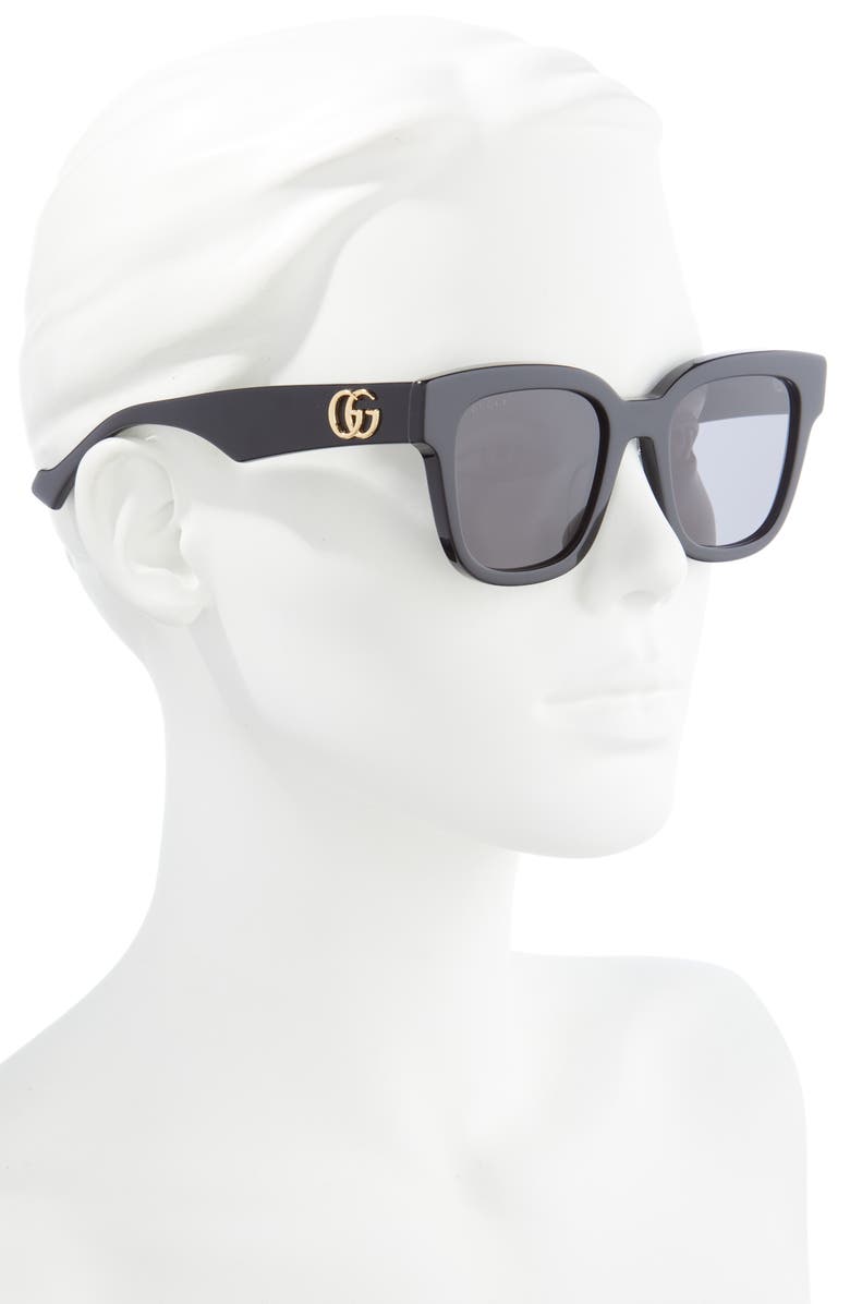 Gucci 52mm Solid Square Sunglasses Nordstrom Gucci 52mm Solid Square Sunglasses Nordstrom