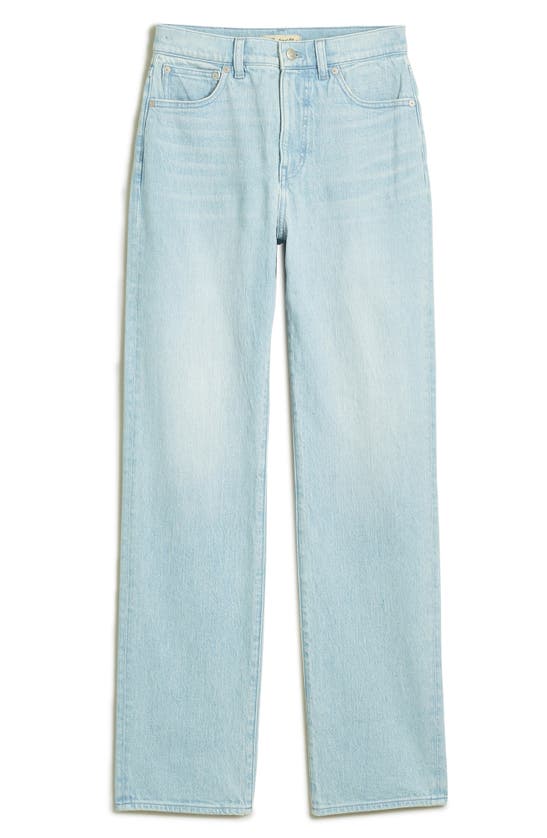 Shop Madewell '90s Straight Leg Jeans In Ward Wash