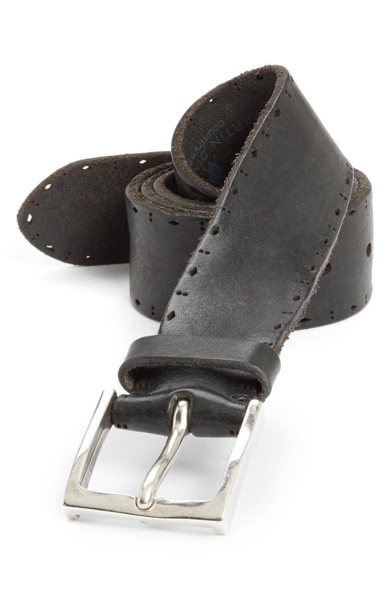 Martin Dingman 'Hayden' Bridle Leather Belt | Nordstrom