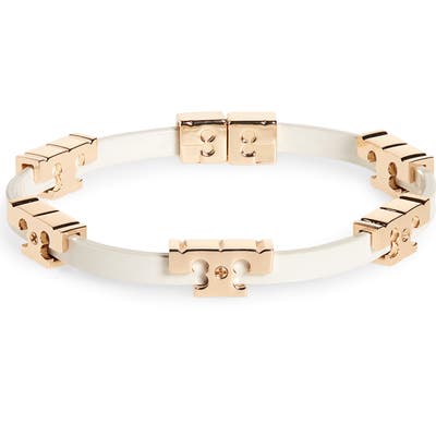 Tory Burch T-Logo Single Wrap Bracelet