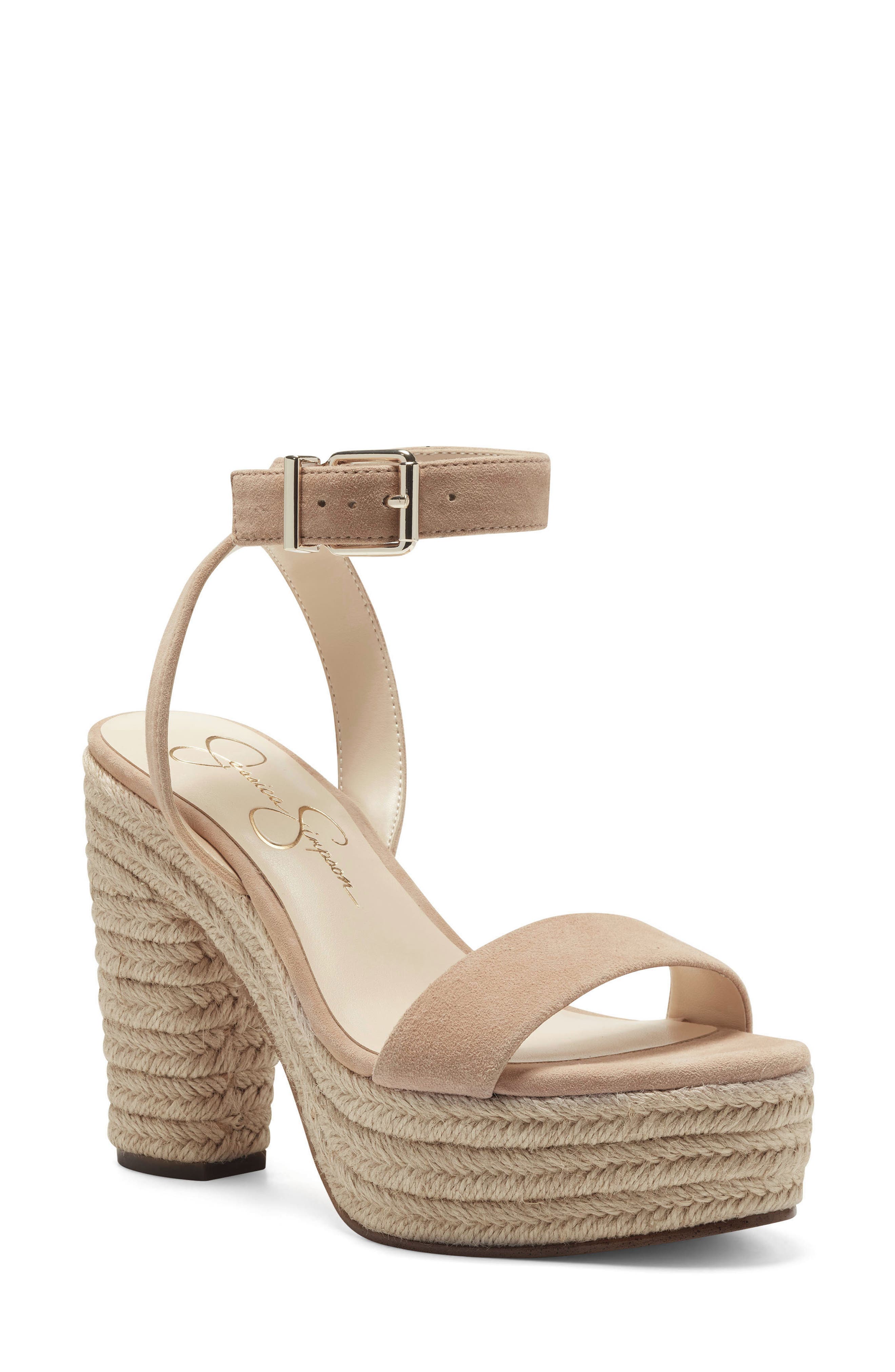 Jessica Simpson Maede Cork Wedge Sandal 