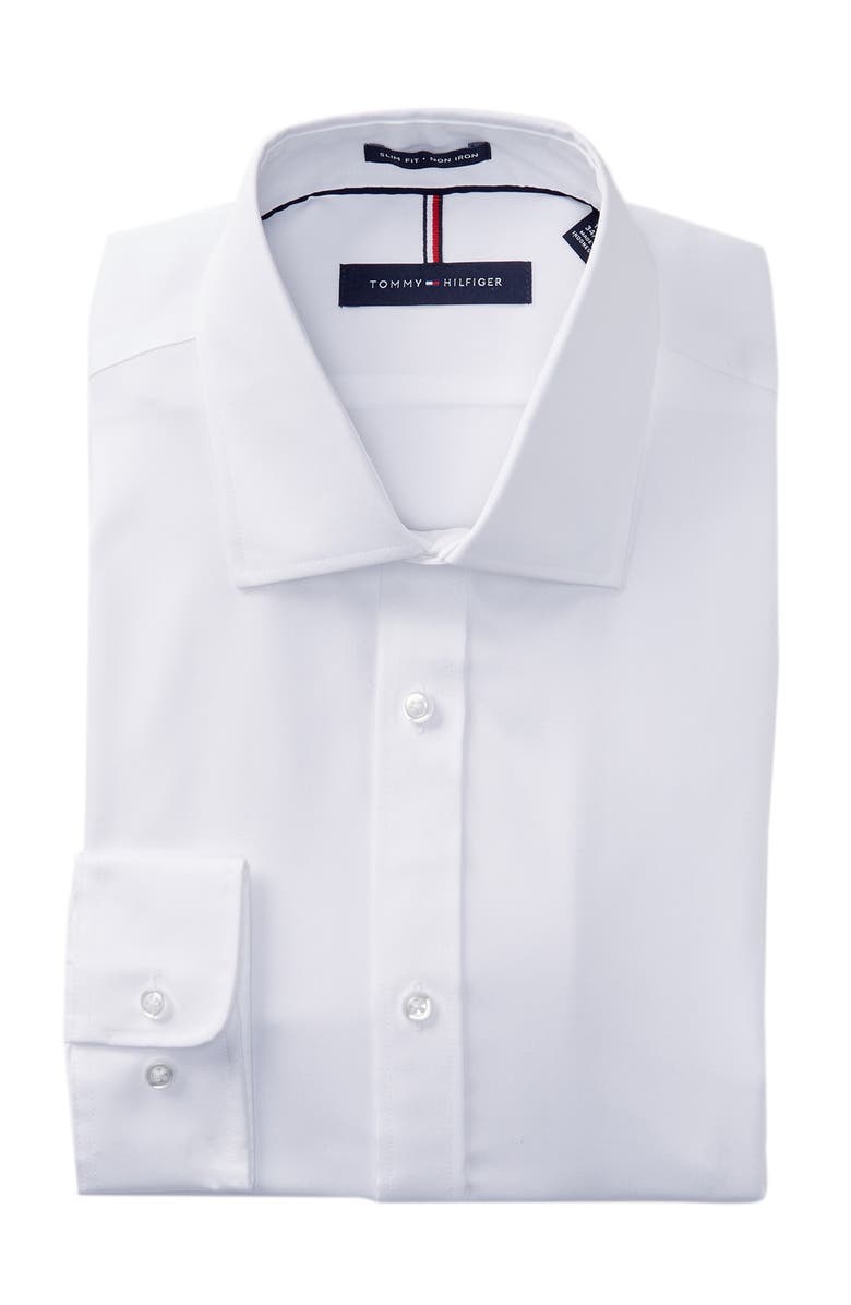 Soeverein kogel Condenseren Tommy Hilfiger Non-Iron Slim Fit Solid Dress Shirt | Nordstromrack