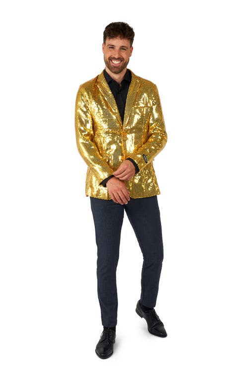 Opposuits Kids' Sequin Sport Coat In Gold