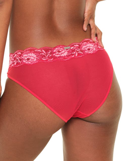 Shop Adore Me Jaya Bikini Panties In Dark Red