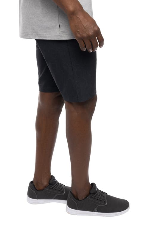 Travismathew Night Cat Stretch Performance Shorts In Black