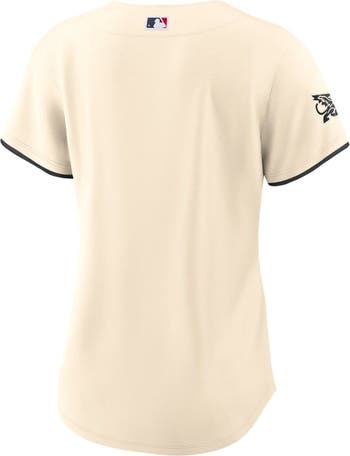 Nike Youth Boys and Girls Cream Texas Rangers 2023 City Connect T