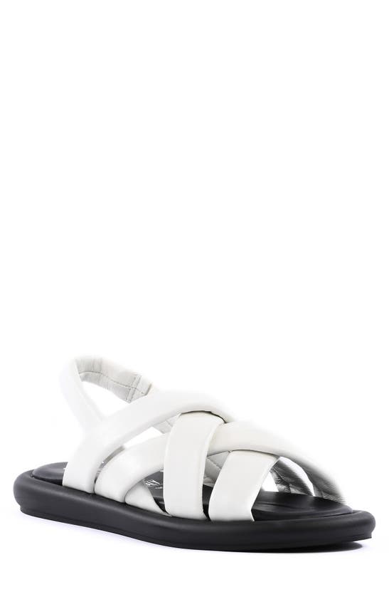 Seychelles Punchline Strappy Slingback Sandal In White