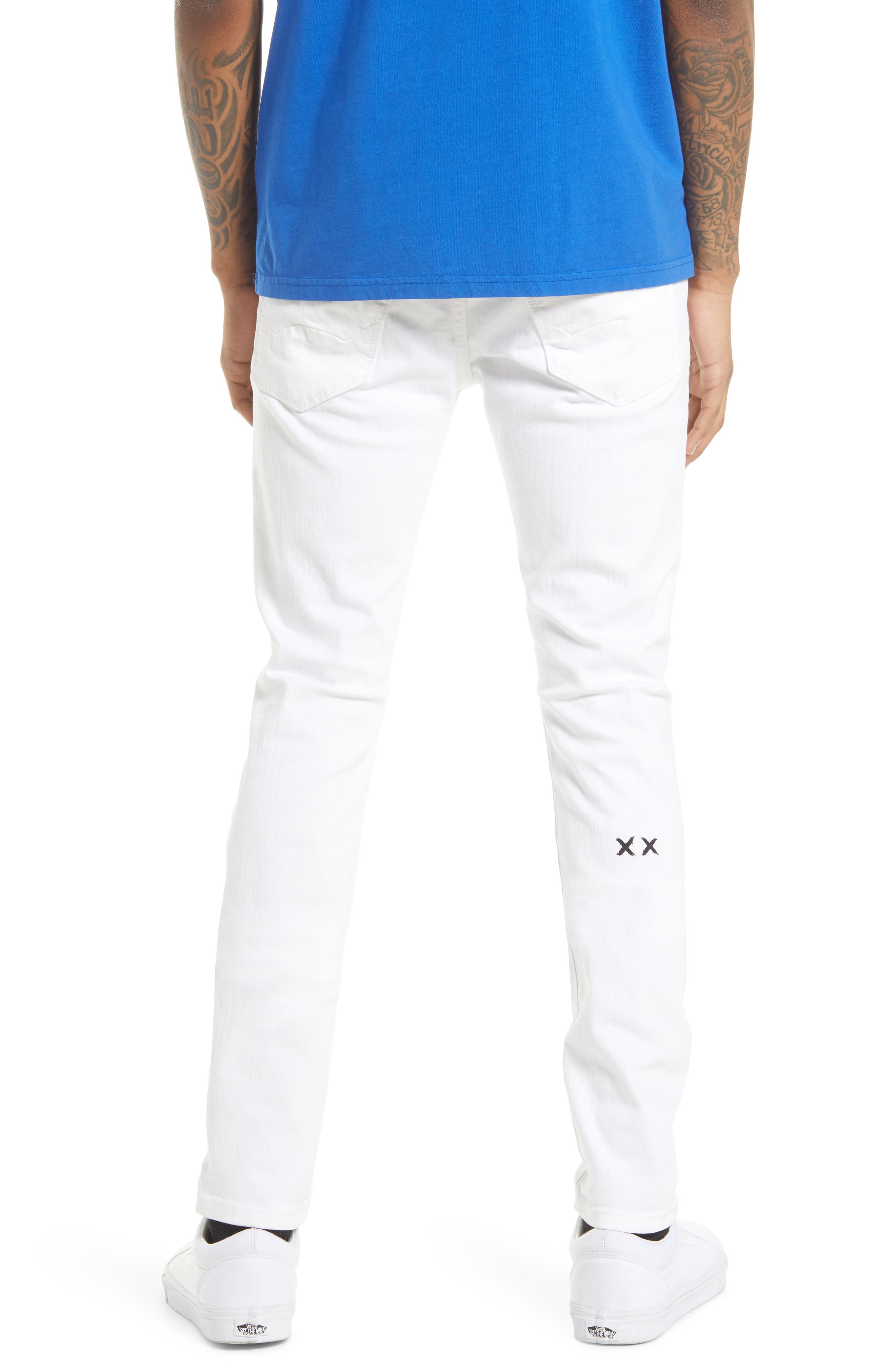 nordstrom mens white jeans