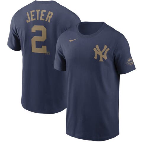 New York Yankees Majestic Wordmark Adult T-Shirt