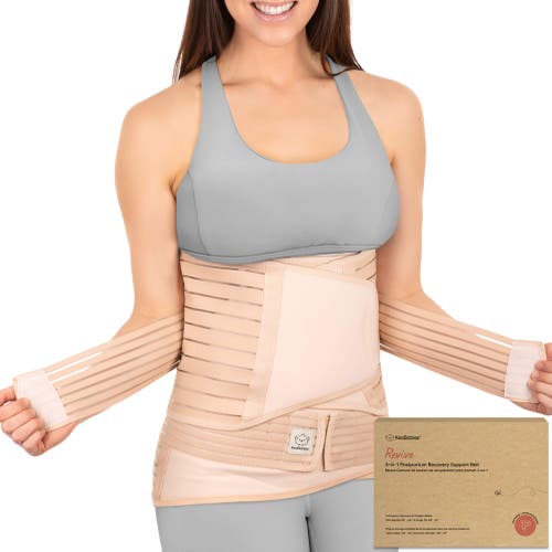 Revive 3-in-1 Postpartum Recovery Support Belt in Classic Ivory