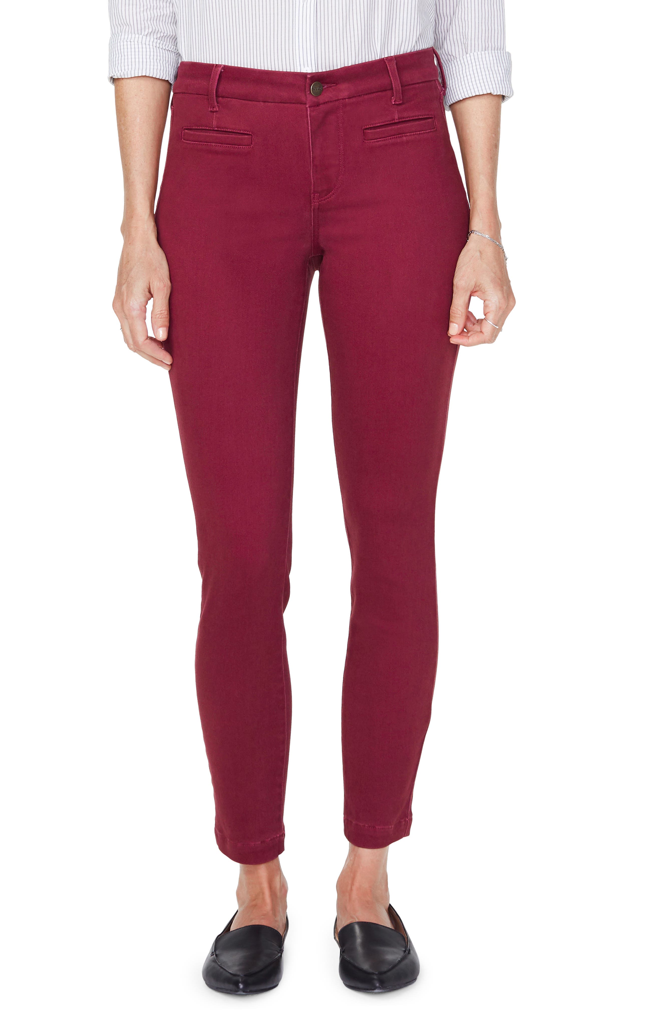tailored skinny jeans