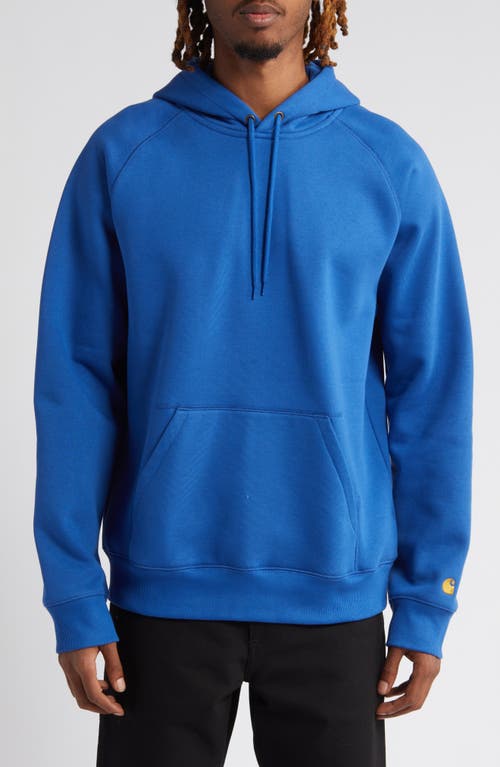 Carhartt Work In Progress Chase Fleece Hoodie In Acapulco/gold