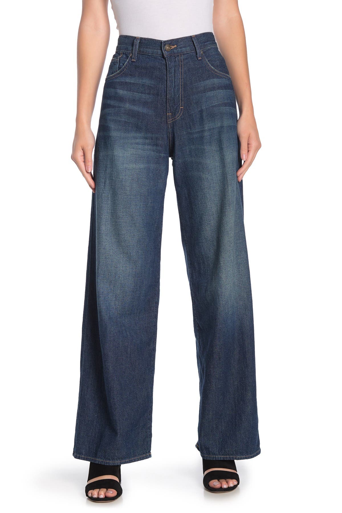 vince wide leg flare jeans