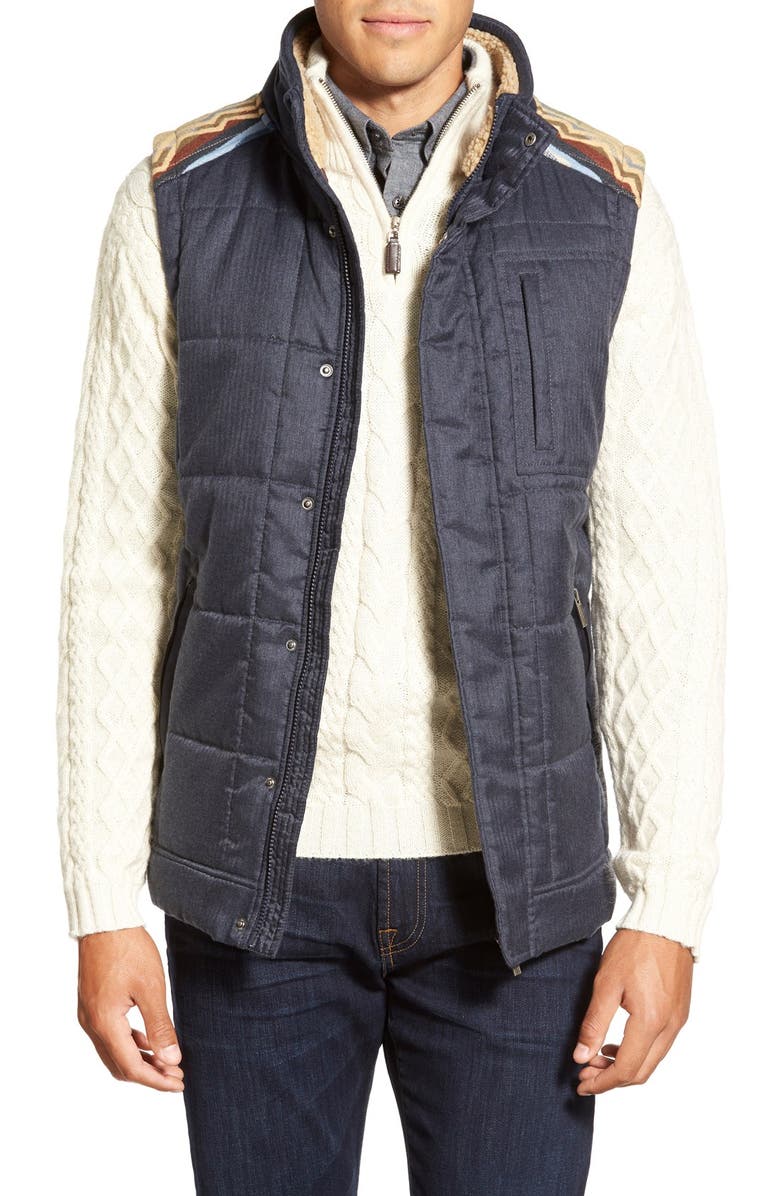 UGG® Quilted Vest with Faux Shearling Collar | Nordstrom